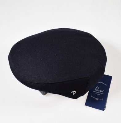 Panizza cap in pure dark blue teflon wool