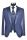 Smoking blu baggi slim fit con petto a lancia