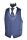 Smoking blu baggi slim fit con petto a lancia