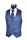 Abito da sposo baggi damascato blu marine slim fit