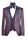 Baggi burgundy tuxedo complete with waistcoat and bow tie