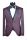 Baggi burgundy tuxedo complete with waistcoat and bow tie