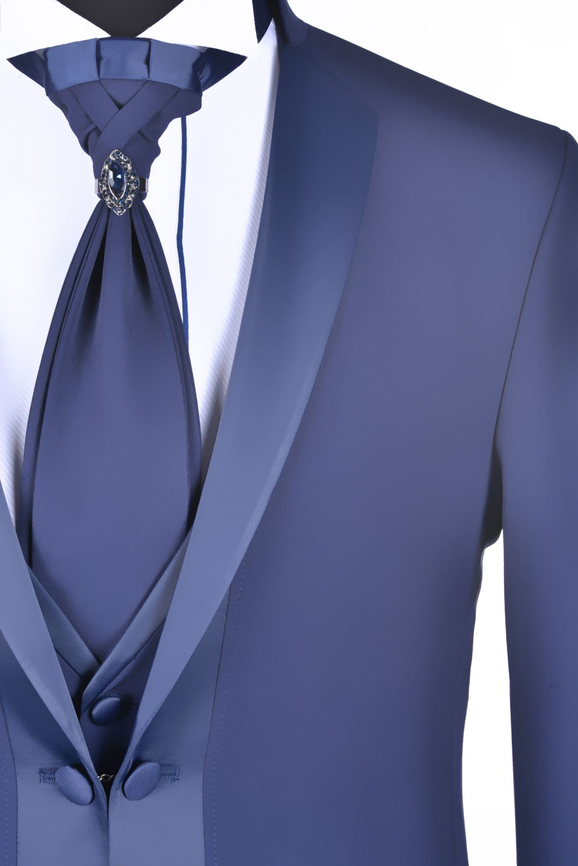 Wedding Dress Marine Blue Baggi Ceremony - Sale Collection 2024 men's  clothing