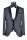 Black baggi slim fit tuxedo with velvet shawl chest