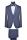 Elegant baggi blue slim fit tuxedo with waistcoat and bow tie