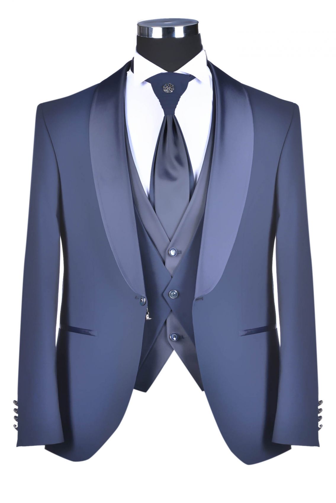 Blue groom dress baggi ceremony