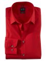 Camicia rossa olymp slim fit cotone stretch