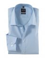 Light blue shirt olymp slim fit cotton stretch