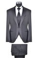 Black groom dress slim fit baggi with lance chest