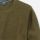 Olymp olive green crew-neck sweater in modern fit organic cotton