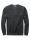 Olymp anthracite grey crew-neck sweater in bio modern fit cotton