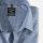 Camicia olymp blu a quadretti super slim fit cotone stretch