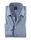 Camicia olymp blu a quadretti super slim fit cotone stretch