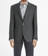 Gray checked jacket digel drop sei modern fit