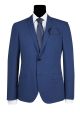 Dress marine blue simbols super slim fit