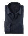 Camicia blu indigo olymp cotone facile stiro modern fit