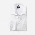 White olymp shirt with double cotton wrist easy ironing regular fit