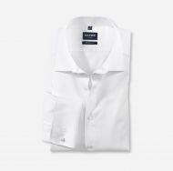 White olymp shirt with double cotton wrist easy ironing regular fit