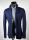 Casual framer jacket blue unlined slim fit