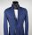 Giacca framer informale bluette sfoderata slim fit