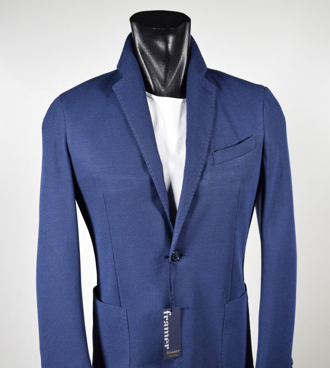 Giacca uomo Blu Denim Made in Italy Primavera Estate Saldi 20 Abbigliamento maschile