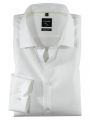 Shirt écru super slim fit olymp cotton twill stretch