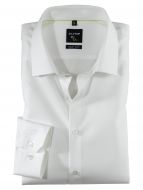 Shirt écru super slim fit olymp cotton twill stretch