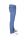 Blue sea barrier cotton piquet stretch stone wash trousers