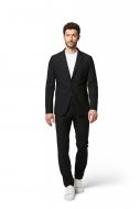 Black dress slim fit digel move in technical fabric 