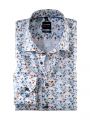 Slim fit shirt olymp graphic design printed stretch cotton