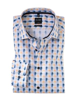 Camicia olymp luxor fantasia stampata modern fit