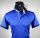 Polo shirt in scottish wire velablu blue marine