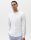 White shirt in linen and cotton slim fit olymp