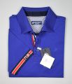 Blue marine green coast polo shirt in Scottish wire 