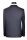 Smoking nero baggi slim fit con gilet e plastron