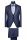 Blue marine dress baggi slim fit with vest and matching bow tie
