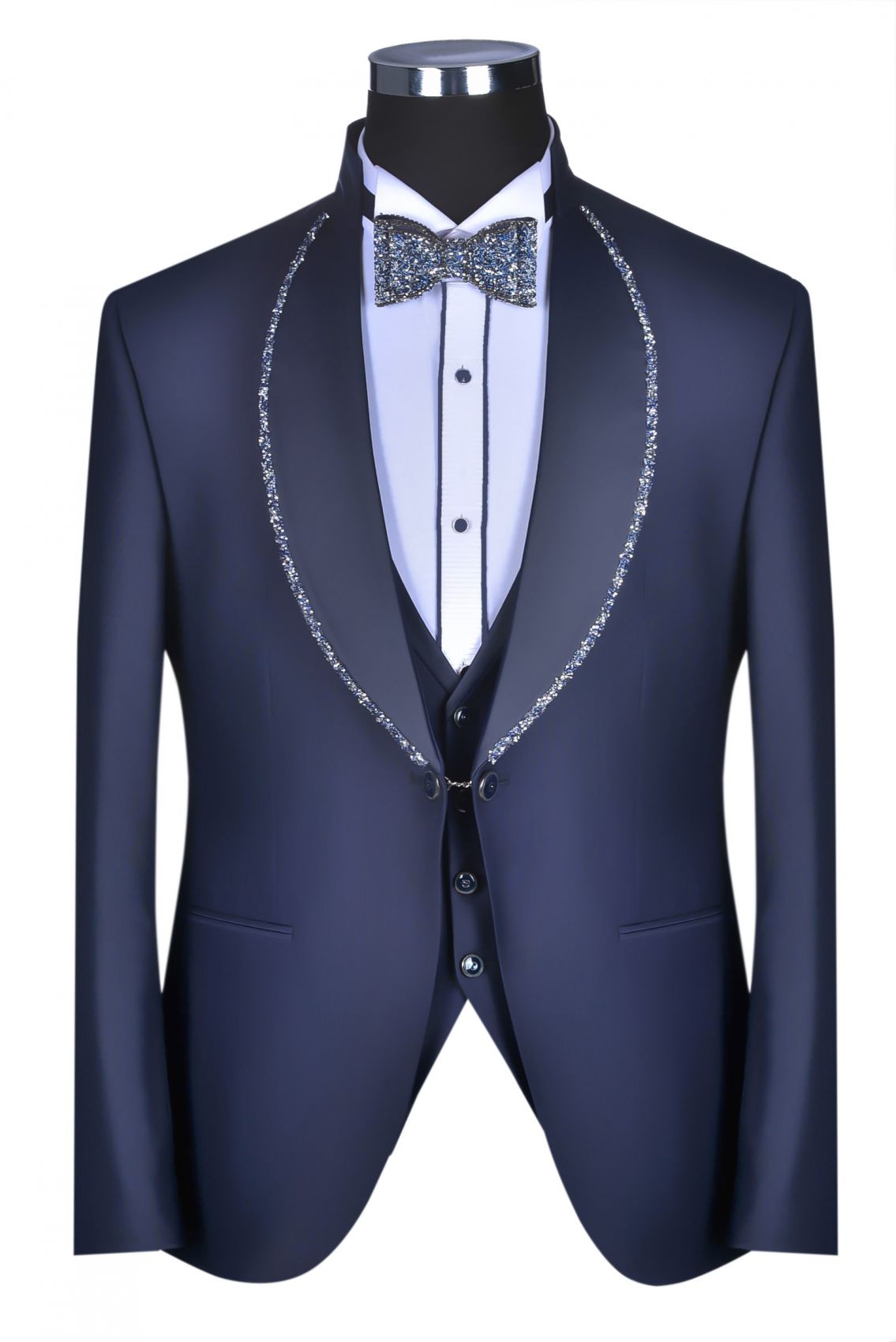 Men s Ceremony Dress Baggi Blu Marine Sale 10 Elegant Groom Suits