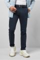 Regular fit trousers blue cotton bio stretch m5 by meyer