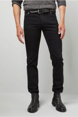 Jeans slim fit black denim stretch bio m5 by meyer