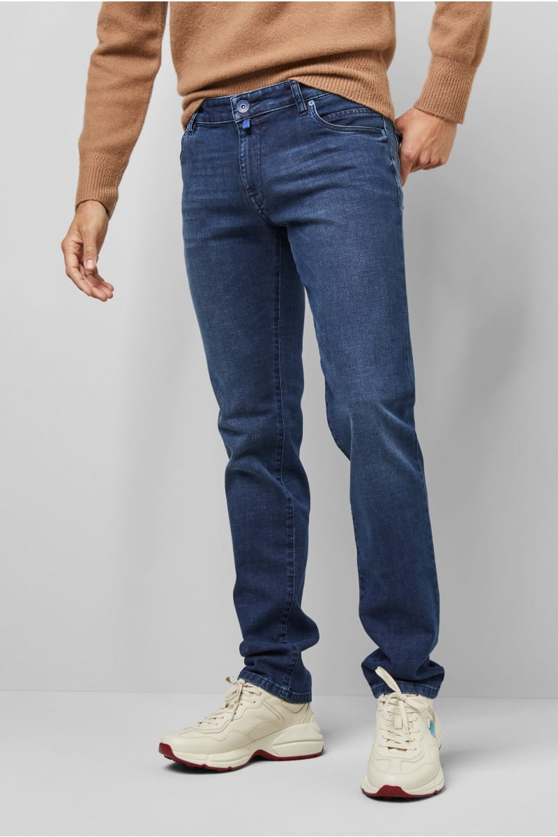 Jeans Uomo Macna Livity Blu Scuro Standard