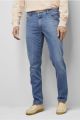 Jeans slim fit light denim stone washed m5 by meyer