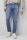 Jeans denim chiaro lavaggio leggero super slim m5 by meyer 