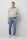 Jeans denim chiaro lavaggio leggero super slim m5 by meyer 