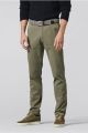 Meyer olive green trousers in fairtrade modern fit cotton