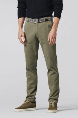 Pantalone verde oliva meyer in cotone fairtrade modern fit