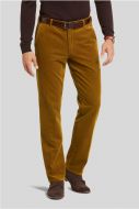 Meyer cognac trousers in luxury modern fit corduroy