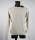 Manuel garcia beige crew-neck in wool blend 