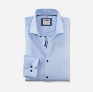 Lightweight slim fit cotton shirt olymp level five