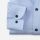 Camicia celeste slim fit in cotone stretch olymp level five