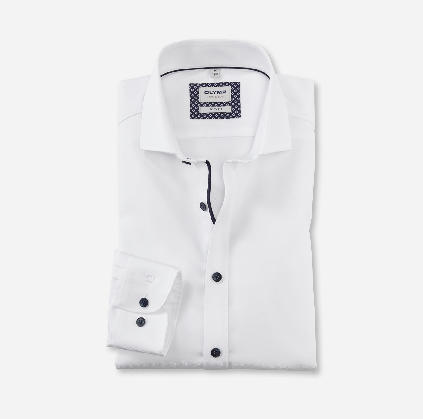 Men's Shirt White Level Five - Men's Italian Style